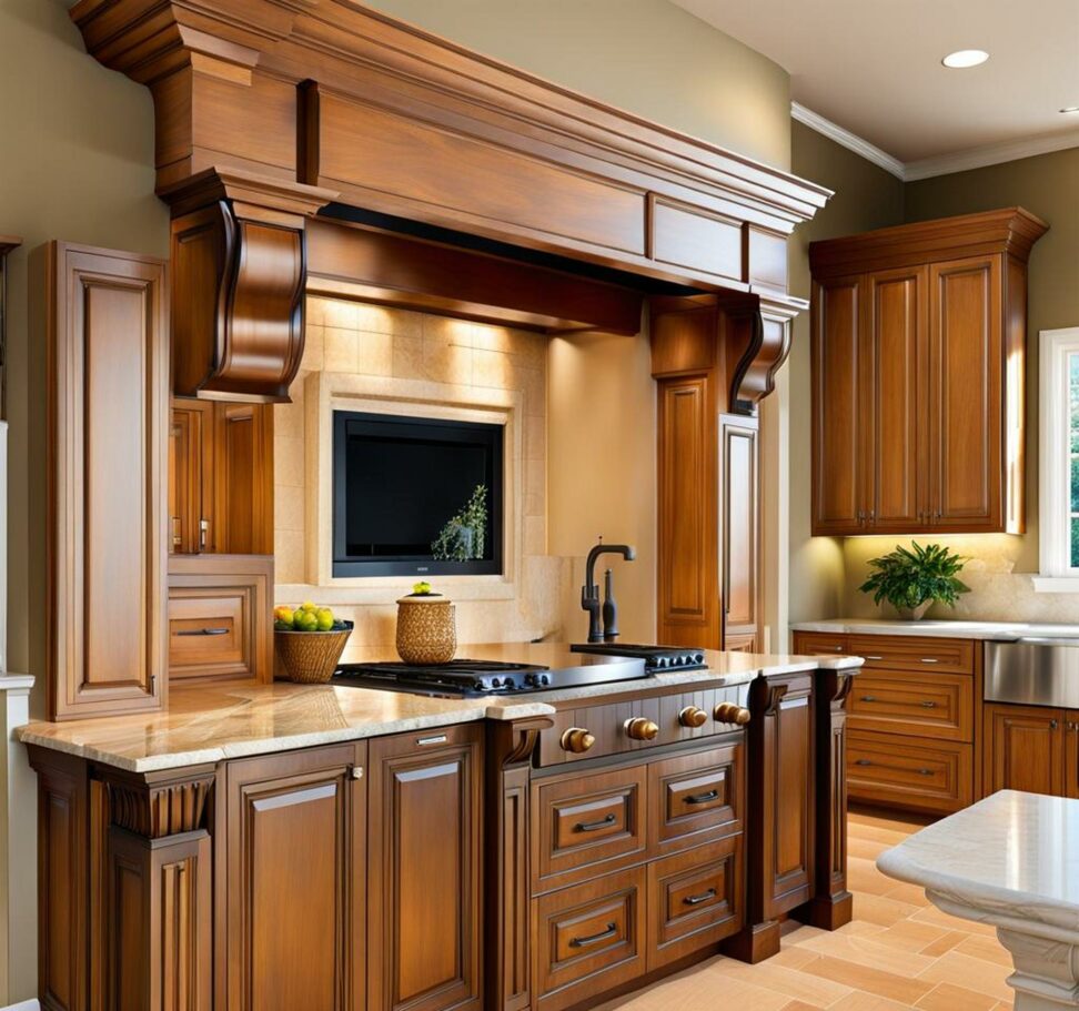 kitchen islands with corbels