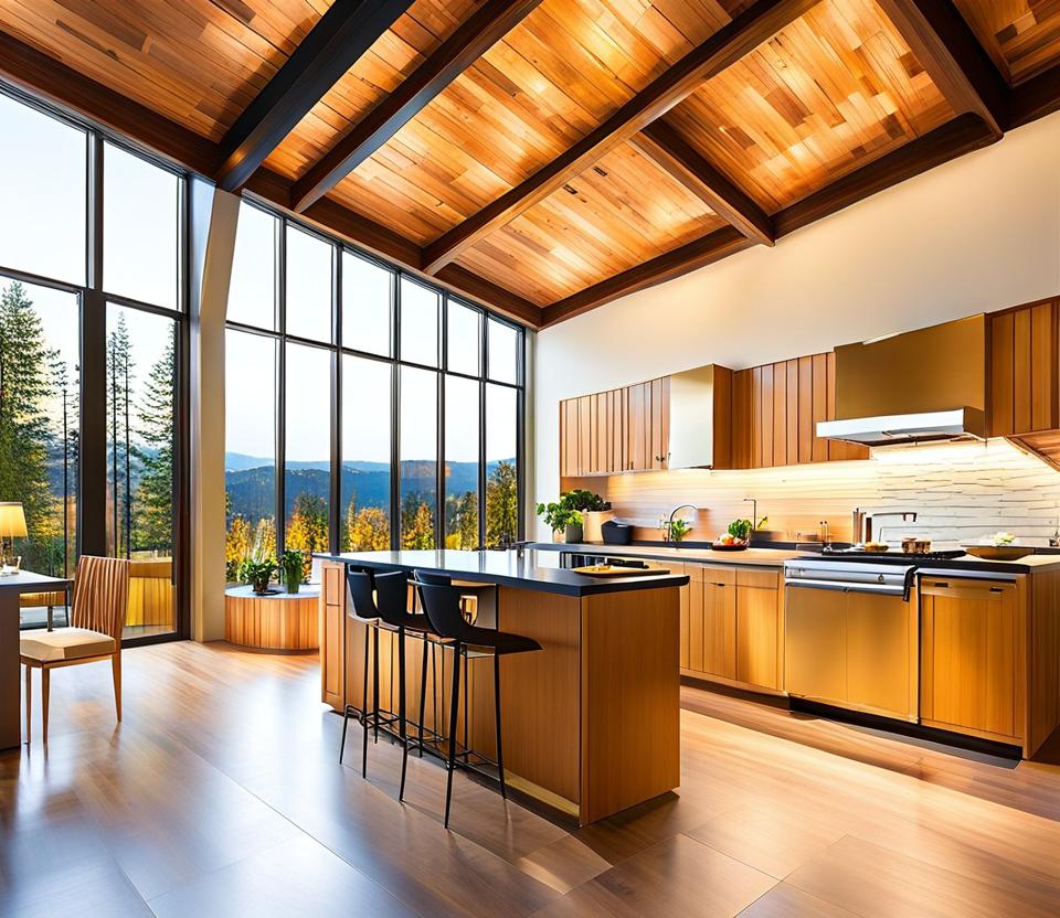 kitchen lighting ideas for vaulted ceilings