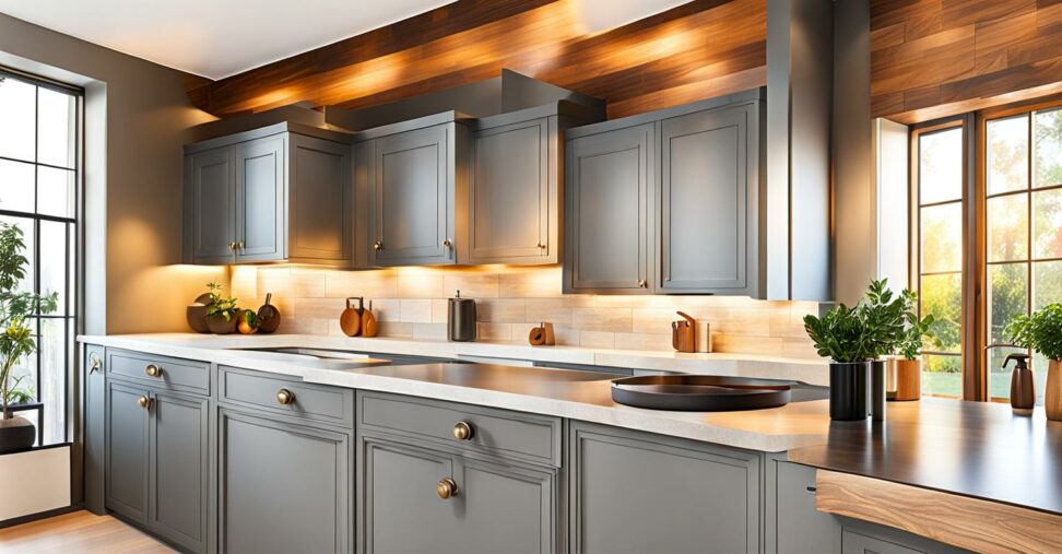 knobs for grey kitchen cabinets