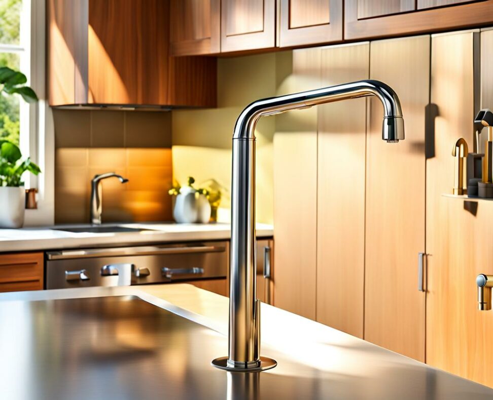 low water pressure in kitchen faucet