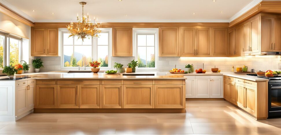 maple cabinet kitchen designs