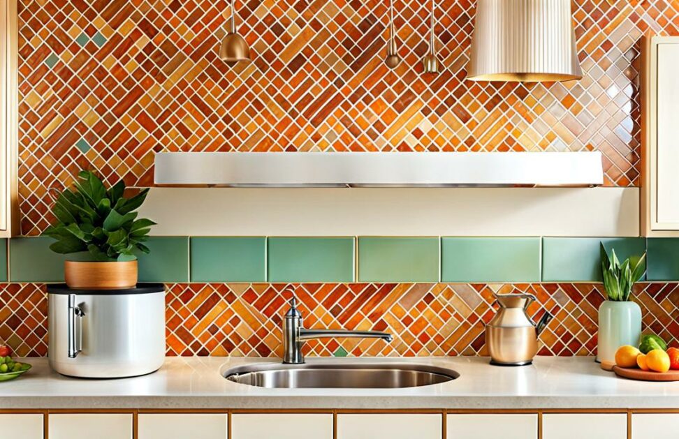 mid century backsplash ideas