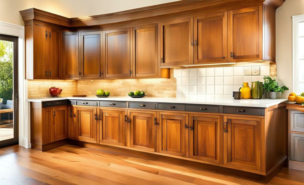 mission style kitchen cabinets quarter sawn oak