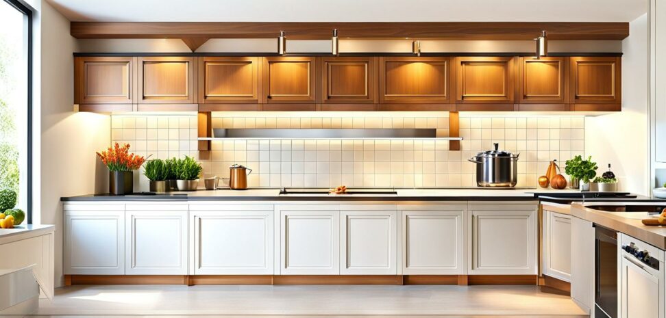 modern kitchen valance ideas