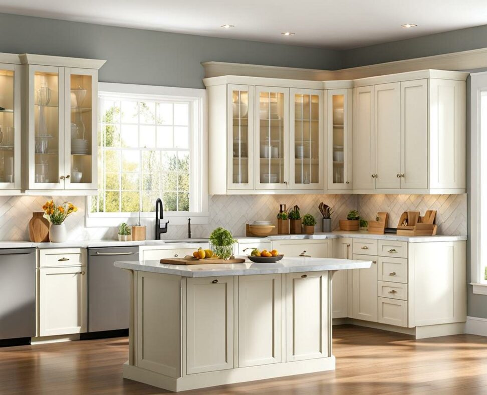 most popular white color for kitchen cabinets
