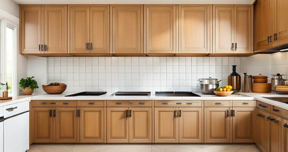 no drawers in kitchen