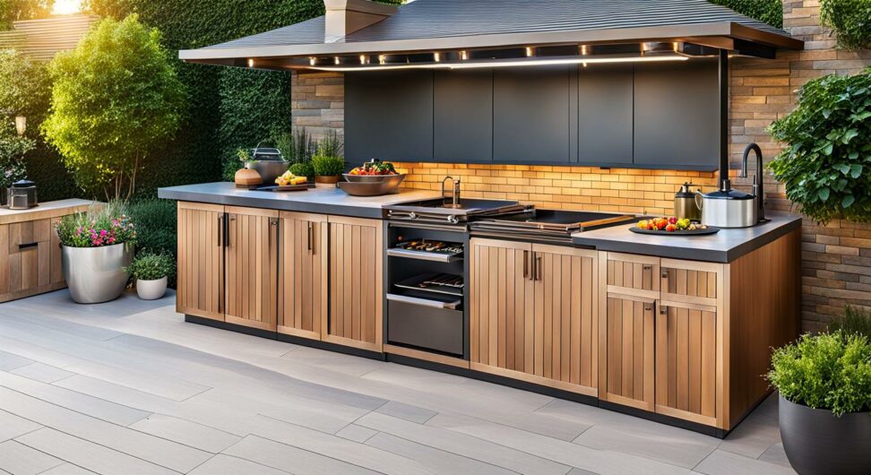 outdoor deck kitchen ideas