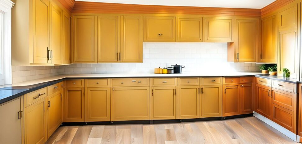 paint your kitchen cabinets without sanding
