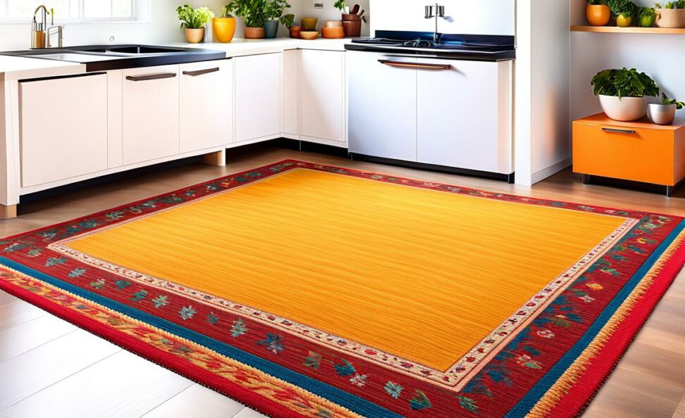 plastic rugs for kitchen