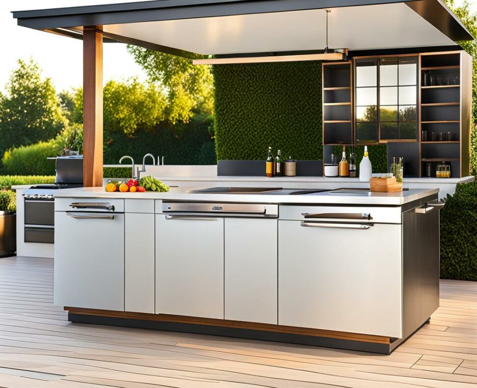 prefab outdoor kitchen kits