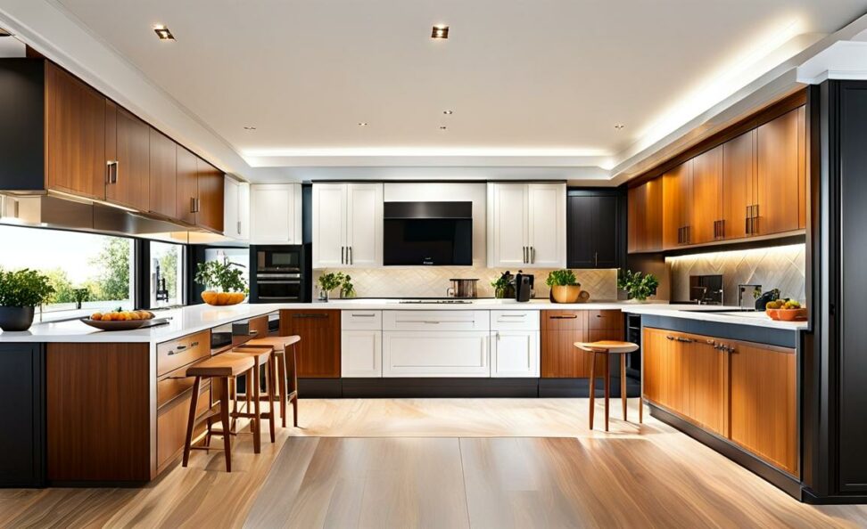 pros and cons of kitchen cabinets to the ceiling