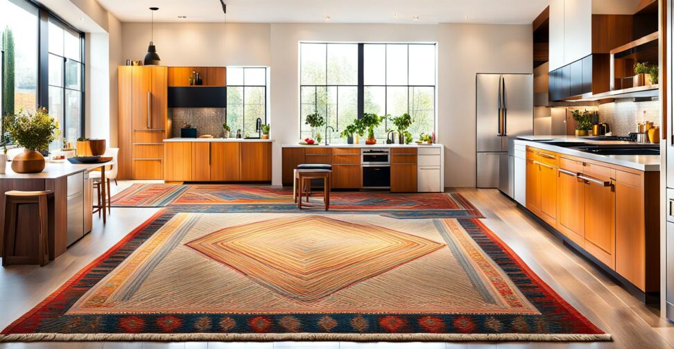 rugs in kitchen ideas