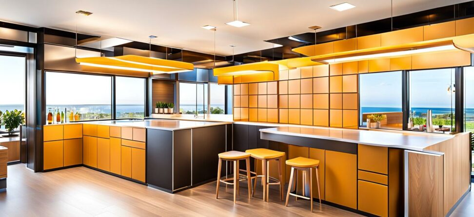 small kitchen booth seating