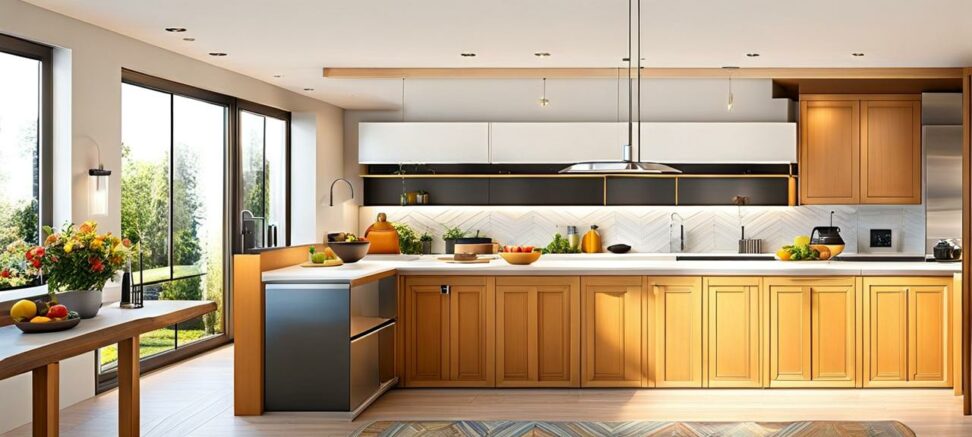 small u shaped kitchen layout ideas
