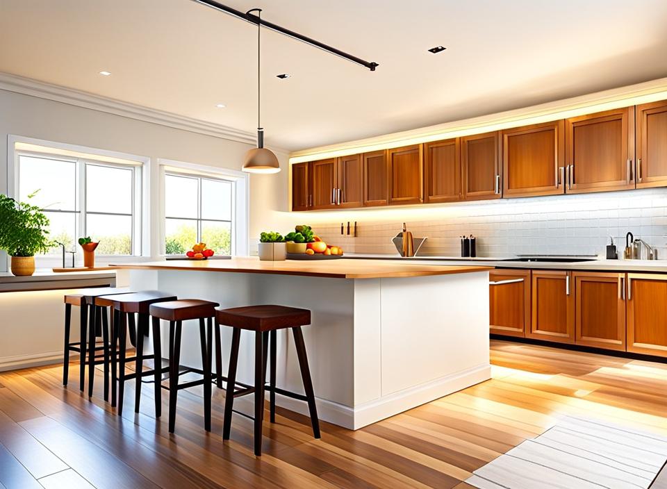 standard kitchen counter height