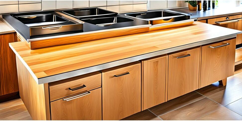 standard size of kitchen drawers