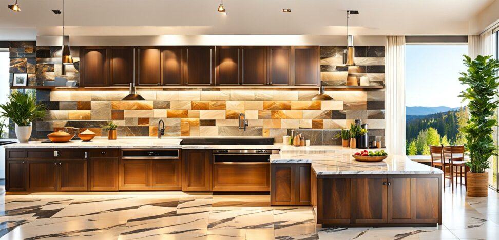 stone backsplashes for kitchens