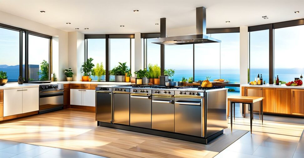 stove for kitchen island