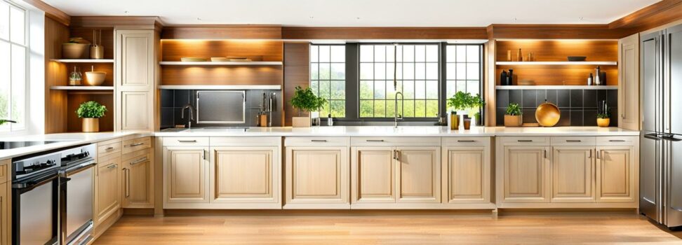 tall corner kitchen cabinets