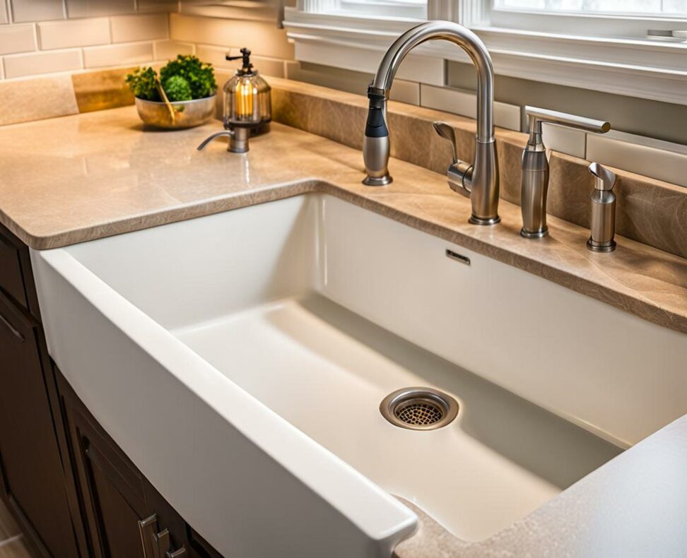 water supply line size for kitchen sink