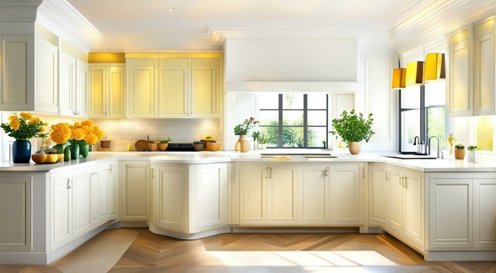what color to paint kitchen with white cabinets
