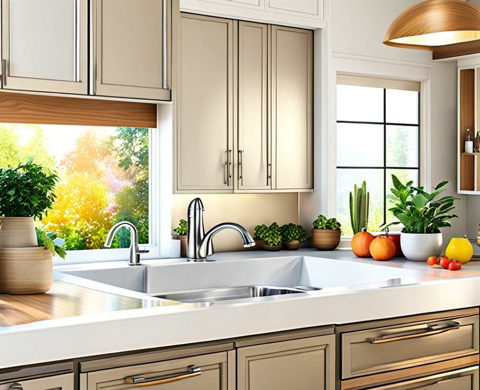 what is a standard kitchen sink size