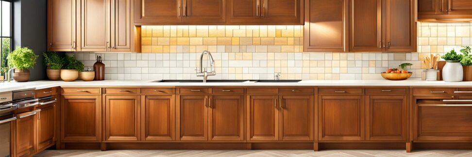 what is the most popular stain color for kitchen cabinets