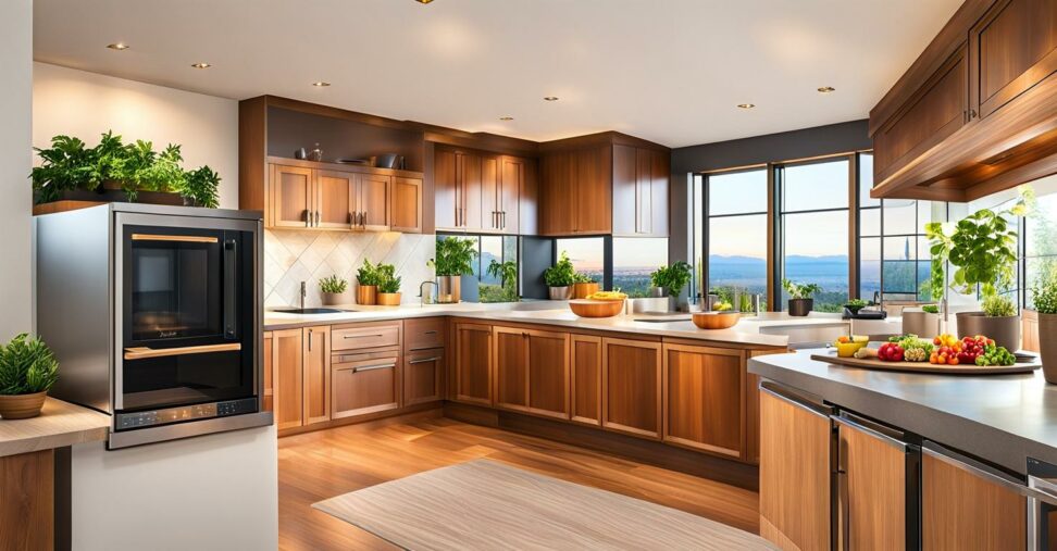 where to put microwave in kitchen