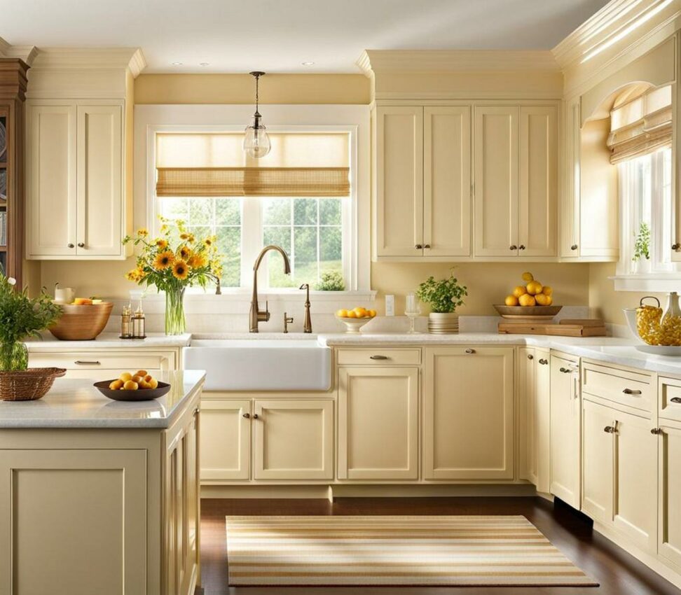 best cream paint color for kitchen cabinets