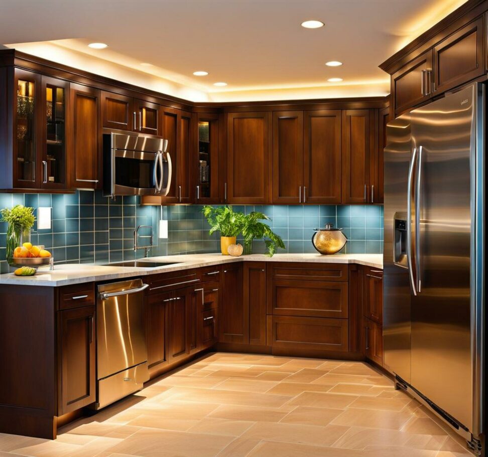bright kitchen lighting flush mount