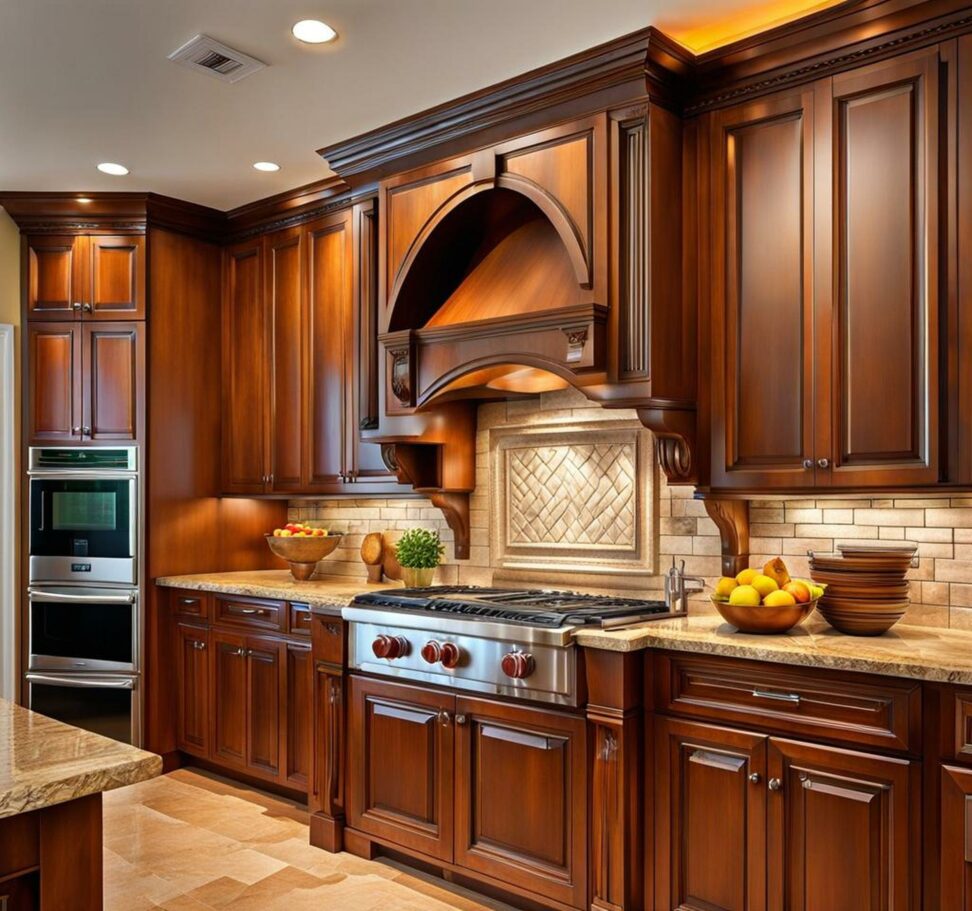 decor ideas for kitchen cabinet tops