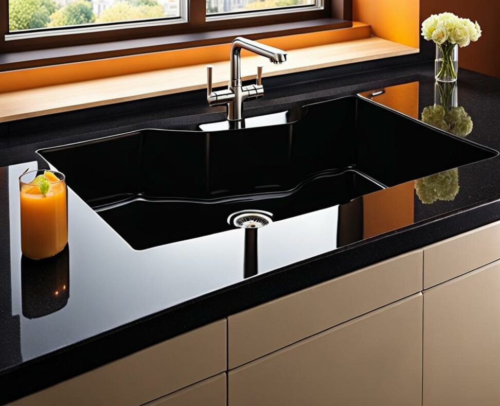do black kitchen sinks scratch