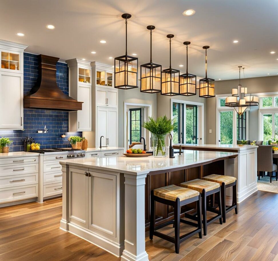 hanging lights for kitchen islands