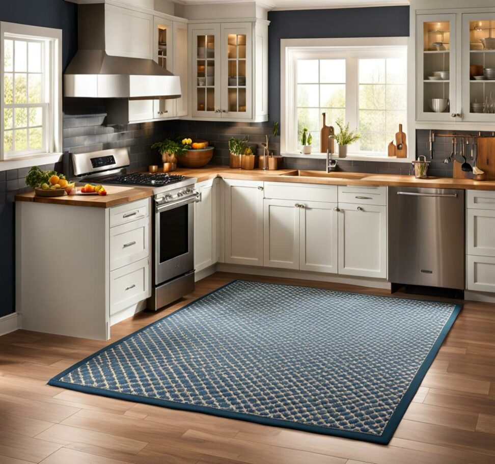how to choose a kitchen rug