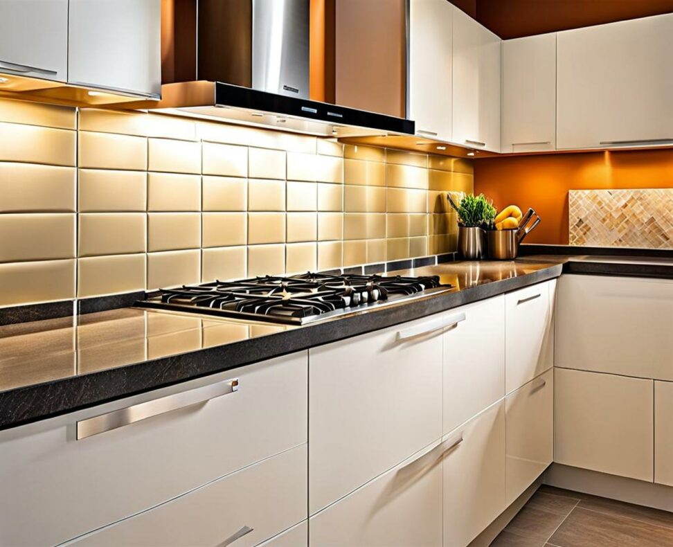 how to install wall tile in kitchen
