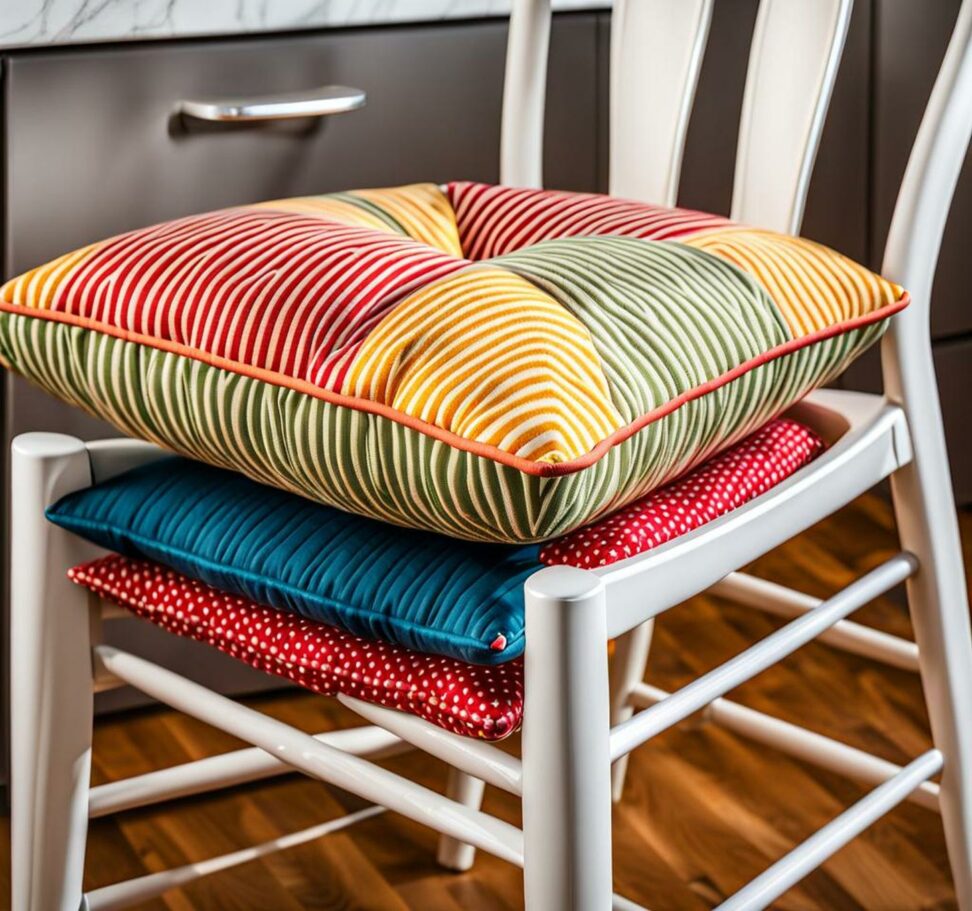 kitchen chair and bench cushions