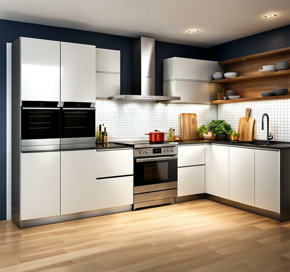 kitchen designs with wall ovens