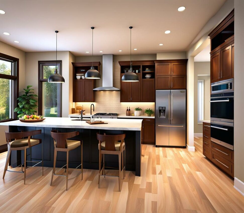 kitchen great room floor plans