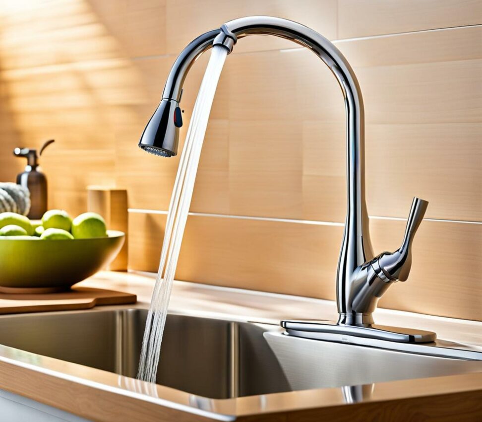 new kitchen faucet low water pressure