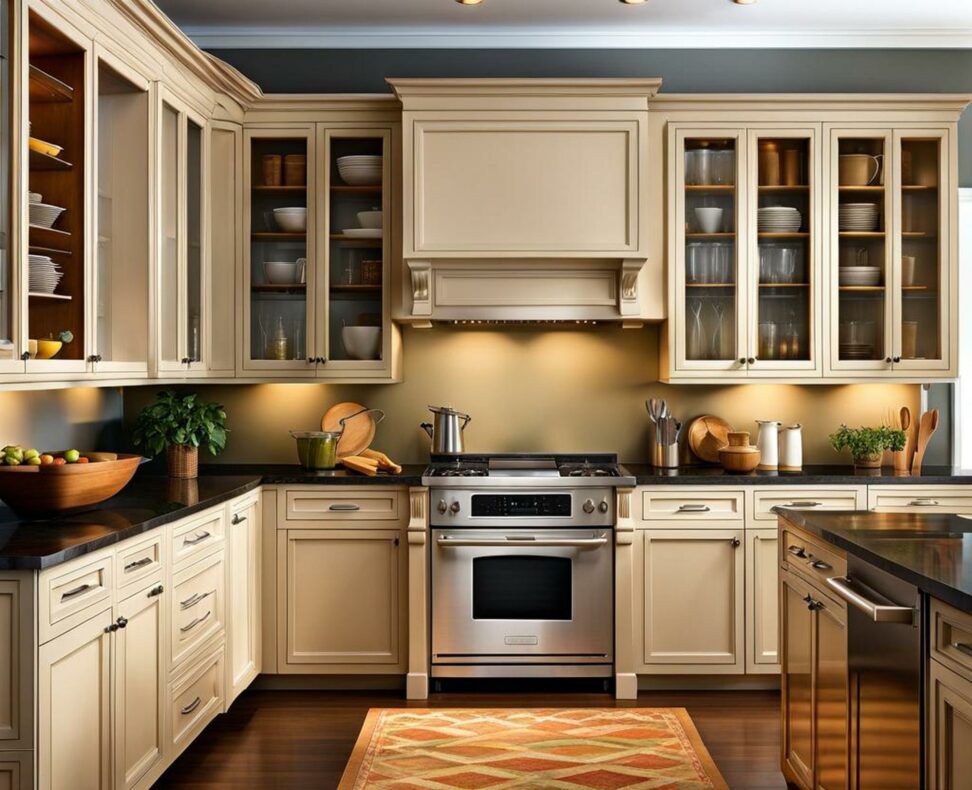 open kitchen cabinets no doors