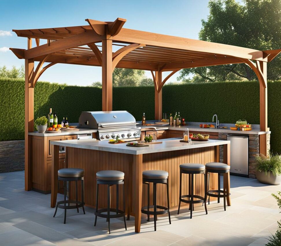 outdoor kitchen canopy ideas