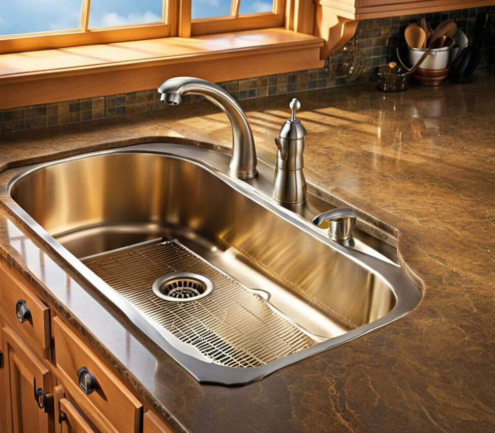 parts of a kitchen sink