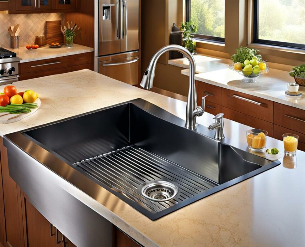 prep sinks for kitchen islands