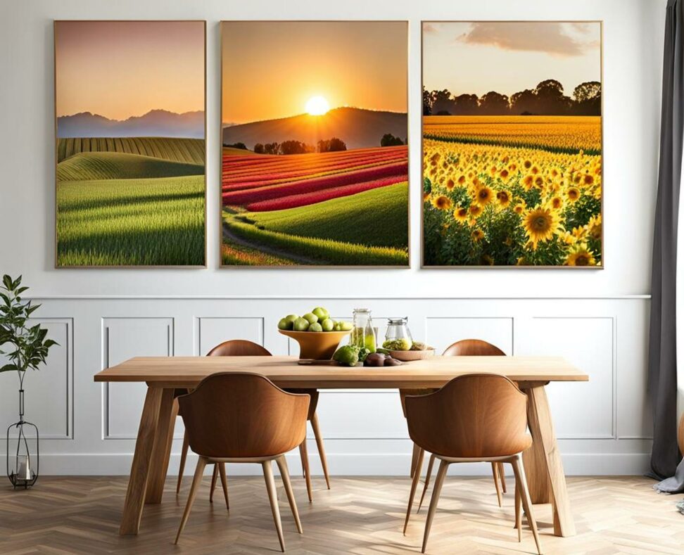 prints for a kitchen wall