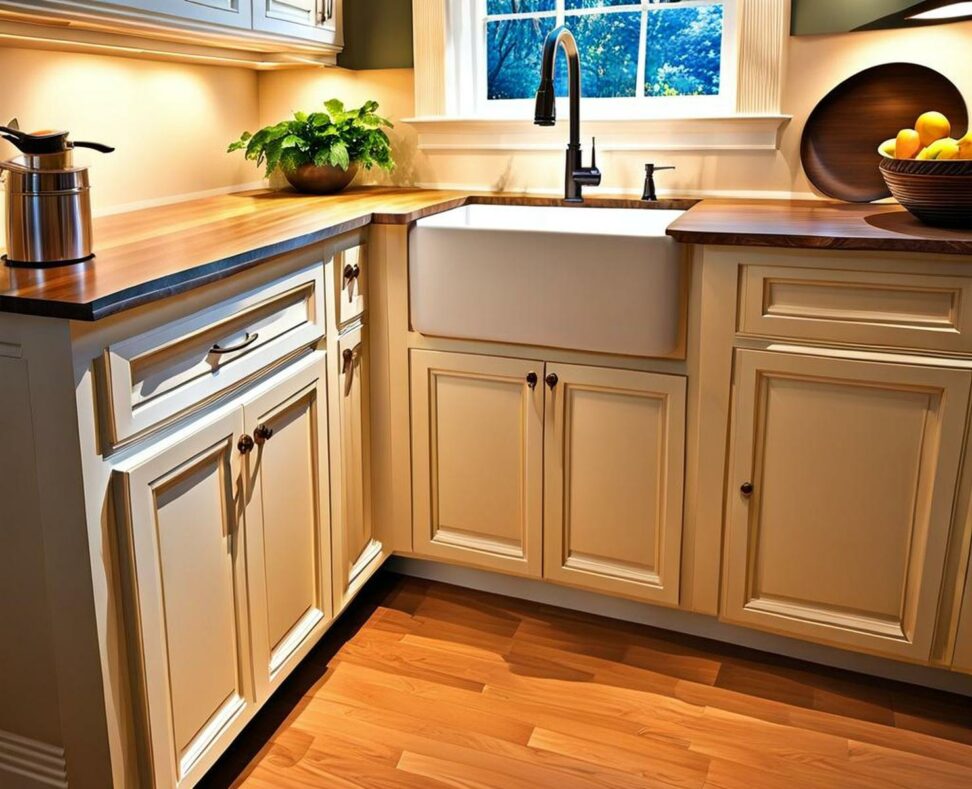 small kitchen sink base cabinet