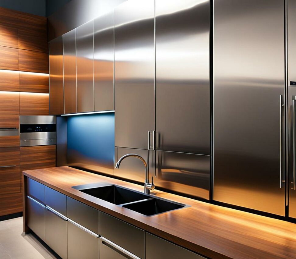 stainless steel sheets for kitchen walls