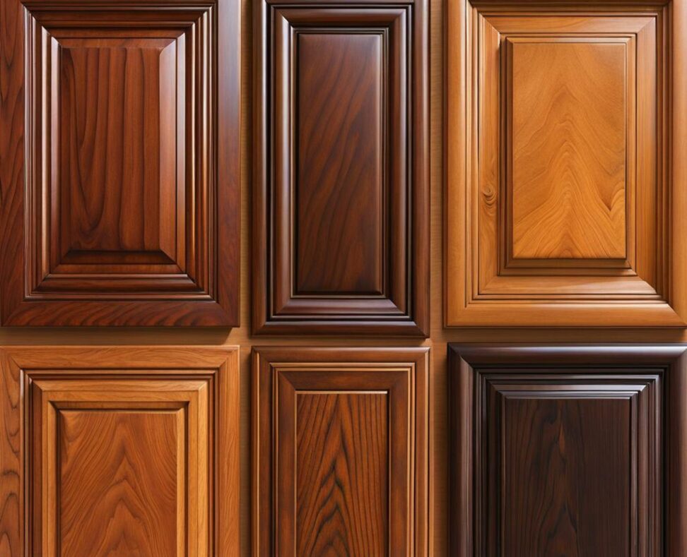 wood stain colors kitchen cabinets