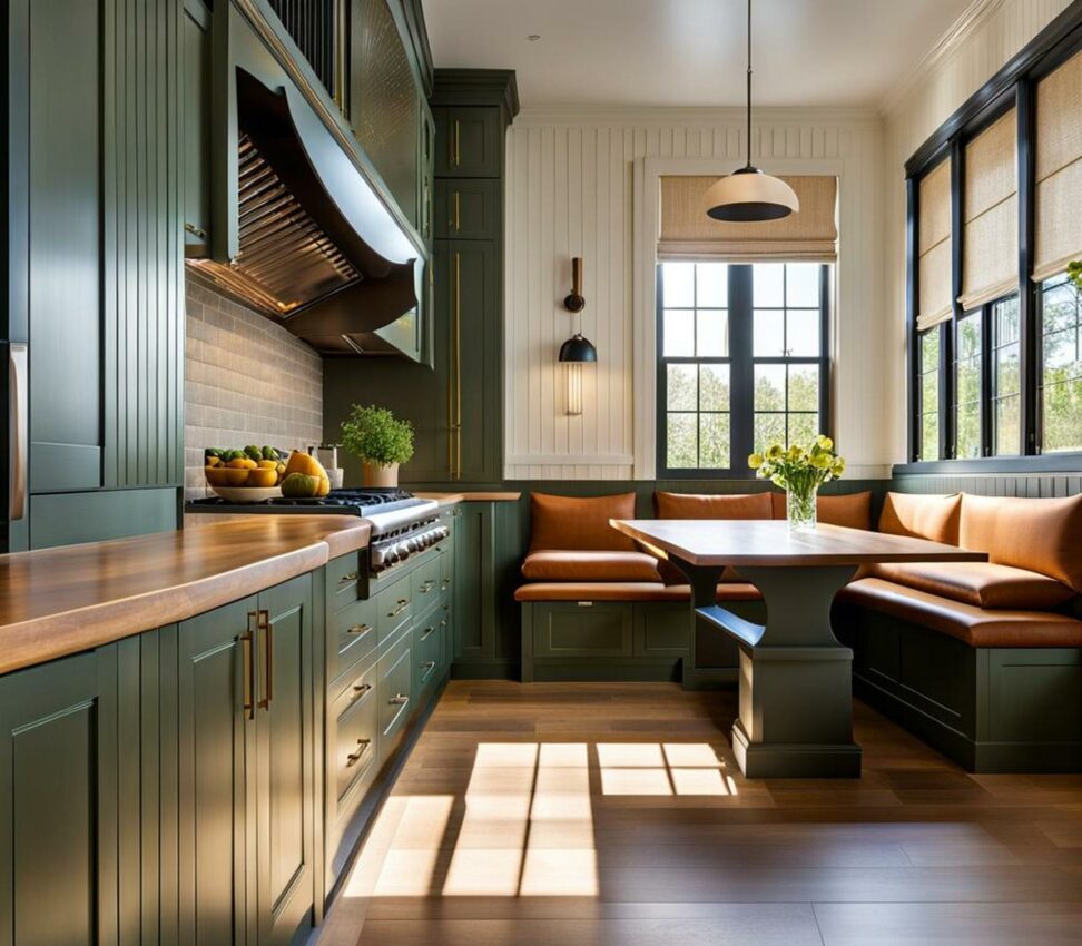 kitchens with banquette seating
