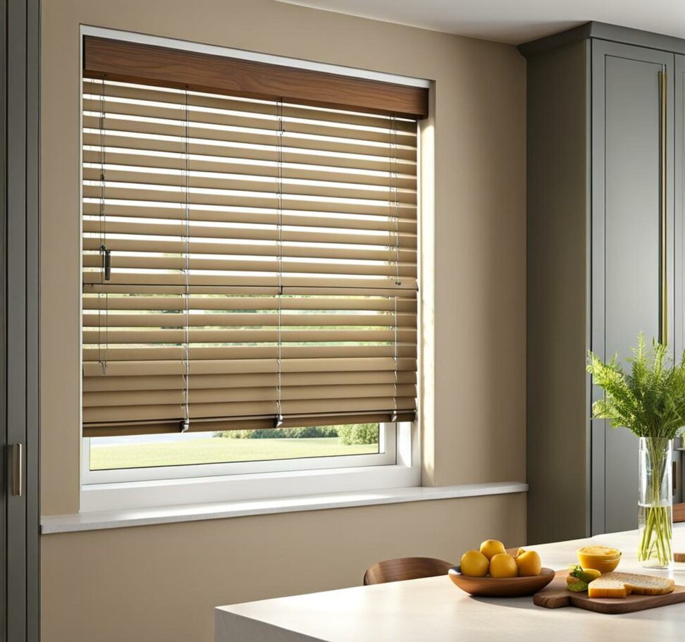 blinds for a kitchen window