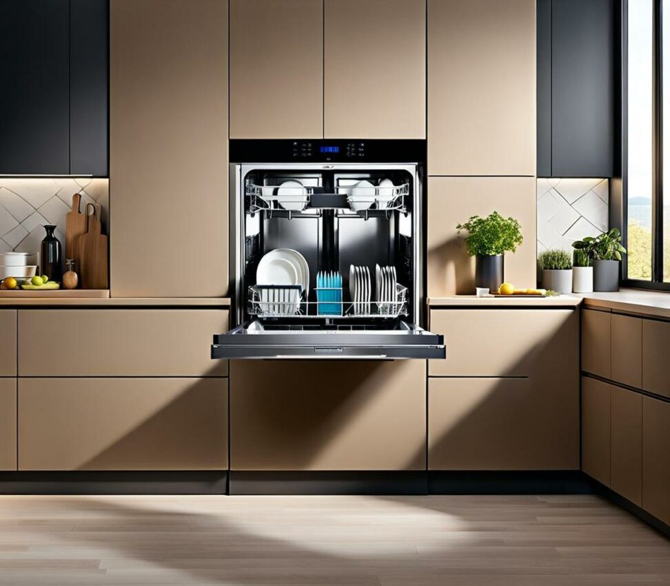 cabinet space for dishwasher
